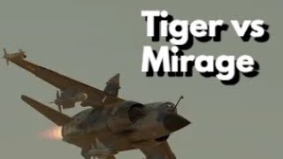 Dogfight over Sinai  F5C vs Mirage F1  Warthunder SIM [upl. by Mellicent]