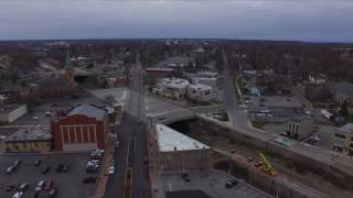 Aerial Video of Lockport NY 1242016 [upl. by Samuele]