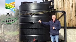 Rainwater Harvesting From Cattle Housing [upl. by Azalea]