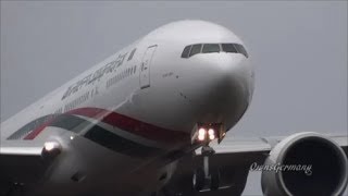 Biman Bangladesh 777300ER Finishes Customer Test Flight Before Delivery  KPAE [upl. by Atauqal187]