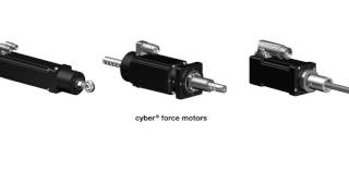 attuatori lineari WITTENSTEIN serie cyber® force motors [upl. by Ecahc]