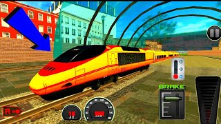 City Train Driver Simulator  Free Train Games  Android Gameplay HD Video [upl. by Suchta764]