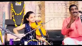 Endaro Mahanubhavulu Carnatic violin by Ganga Sasidaran [upl. by Aleyam]