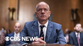 UnitedHealth CEO Andrew Witty testifies about cyberattack  CBS News [upl. by Josephson]