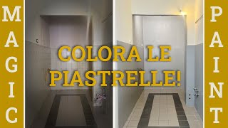 Colorare piastrelle Tutti i passaggi da seguire Chalk Paint per il fai da te® DIY ElisaampMagicPaint [upl. by Fillian695]