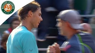 Rafael Nadal v Robby Ginepri Highlights  Mens Round 1 2014  Roland Garros [upl. by Morty]