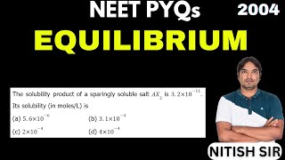 The solubility product of a sparingly soluble salt AX2 is 32×1011 Its solubility in molesL is [upl. by Eiduam727]