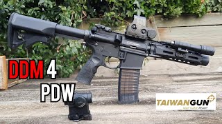 ✅️ airsoft gun DANIEL DEFENSE DDM4 PDW GBBR CYMA CGS [upl. by Labotsirc]