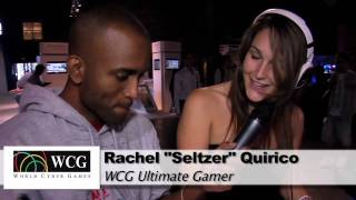 Rachel quotSeltzerquot at WCG Grand Finals [upl. by Nilauqcaj609]