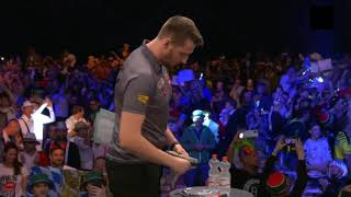 Florian Hempel WalkOn  European Darts Championship 2021 [upl. by Avenej]