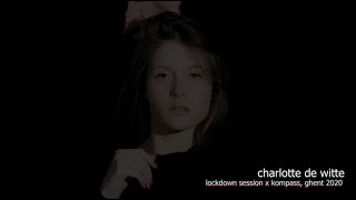 Charlotte de Witte  Live  Lockdown Session x Kompass Ghent 14032020 [upl. by Fridell]