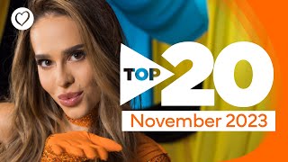 Eurovision Top 20 Most Watched November 2023  UnitedByMusic [upl. by Nerra]