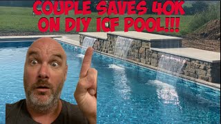 Couple Saves 40K Building DIY ICF Pool [upl. by Rett652]