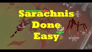 Sarachnis SOLO Guide for Noobs Full Fight Example OSRS [upl. by Aubin]