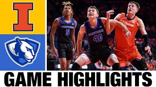 Illinois vs Eastern Illinois Highlights  NCAA Mens Basketball  2024 College Basketball [upl. by Ardnatal]