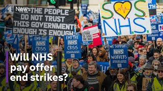 NHS strikes government Uturns with new pay offer [upl. by Rickie84]