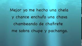 chilanga banda letra cafe tacuba [upl. by Odlaumor]