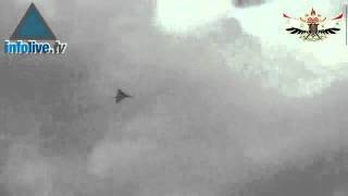 الطيران السوري يخترق اسرائيل Syrian AirForce penetrate Israeli airspace [upl. by Tarryn]