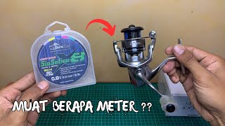 Mengisi PE Reel Shimano Stradic FL 1000 HG ‼️ Ft Duraking Sinsation 08 [upl. by Korwin]