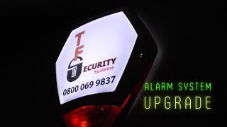 Texecom Alarm System Upgrade  TF Security Systems LTD [upl. by Ynobe773]