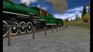 Trainz Reviews KampL Trainz  Southern Railway 4501 [upl. by Nettirb316]