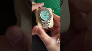 Overview Rolex Oyster Perpetual 36mm “TurquoiseTiffany”WatchMNL WatchManila Rolex [upl. by Pauly260]