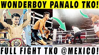 BREAKING WONDERBOY CARL JAMMES MARTIN PANALO 2ND RD TKO VS ANTHONY JIMENEZ SALAS FULL FIGHT [upl. by Eidnalem204]