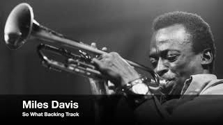 Miles Davis  So What Backing Track [upl. by Biron]