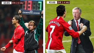 When Cristiano Ronaldo Substituted amp Shocked Sir Alex Ferguson [upl. by Trudy]