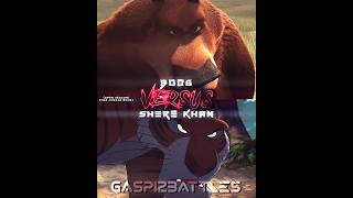 Boog Vs Shere Khan openseason thejunglebook whoisstrongest shorts [upl. by Eilyah]