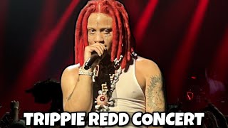 Trippie Redd STACKED SETLIST Live Performance in Omaha NE [upl. by Airdnaxila863]