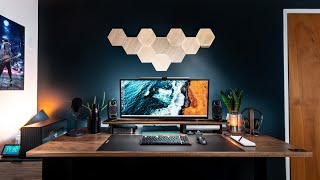 The DREAM Desk Setup and Office Tour  Modern amp Simple [upl. by Lavelle]