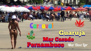 Guarujá  Terça feira de carnaval com muito calor turismo guaruja [upl. by Jenks466]