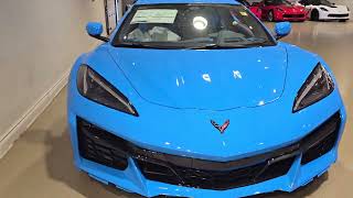 2024 Corvette Z06 Rapid Blue Coupe for sale Tracy Wilks 4165704772 [upl. by Nawram]