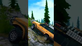 New Look Jeep 😨😨  MudRunner Gameplay ❤️❤️mudrunner modout shortvideos [upl. by Hooke]