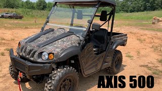 Axis 500 UTV 4X4 From Lowes [upl. by Lubow]