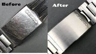 Watch Clasp Scratch Removal [upl. by Afira371]