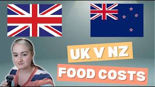 UK vs NZ Which Supermarket Food is Cheaper Cost of Living Comparison UK v New Zealand [upl. by Cozza]