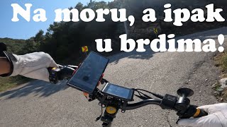 Električni romobil na Korčuli  povratak s plaže pt2 [upl. by Snevets]