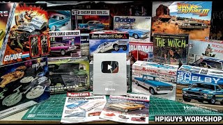 New Kits Reviews 100000 Subscribers Hpiguys Workshop AMT REVELL MPC SALVINO ATLANTIS ICM TAMIYA [upl. by Rednave725]