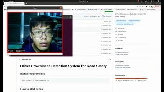 Driver Drowsiness Detection using CNN [upl. by Yzus]