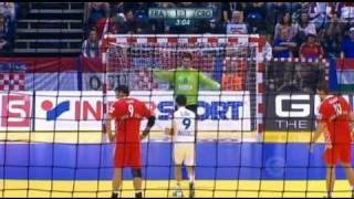 EHF EURO 2012  FRA v CRO 1st Half [upl. by Whitten312]