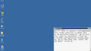 Msconfig Tweak No GUI Boot  GO TO UltimateTweakerswebscom [upl. by Annaoi224]