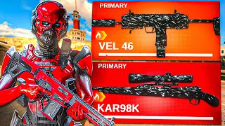 the BEST MP7 amp KAR98 CLASS SETUP RETURNS on Rebirth Island Warzone [upl. by Eselrahc]