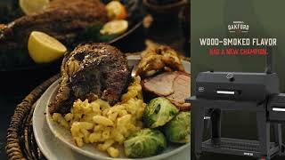 Nexgrill Oakford 1150 Reverse Flow Offset Smoker [upl. by Carissa]