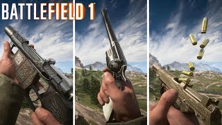 All Weapon Reload Animations  Battlefield 1 [upl. by Manvel]