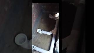 PVC pipe sewerage system plumbing trendingshorts plumber electricion fitting [upl. by Morita]