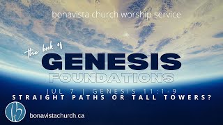 Bonavista Church Livestream  July 7 2024 [upl. by Airdnalahs7]