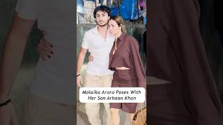 Malaika Arora With Son Arhaan Khan Spotted Together In Bandra [upl. by Erica]