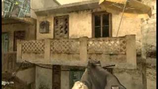 COD4 Backlot Pro Nade Tutorial [upl. by Eninnaj]